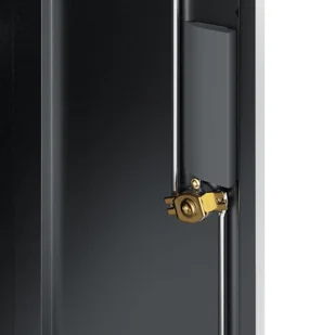 Szafka na dokumenty, antracytowa, 79x40x90 cm, stalowa - Szafki biurowe - miniaturka - grafika 8