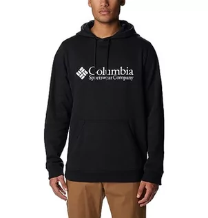 Bluzy męskie - Columbia Męska bluza z kapturem CSC Basic Logo II, czarna, logo CSC retro, M, Czarny, logo Csc Retro, M - grafika 1