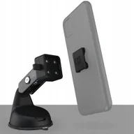 Uchwyty samochodowe do telefonów - Uchwyt do telefonów CLIQR montowany do szyby samochodu lub deski rozdzielczej OXFORD kolor czarny - miniaturka - grafika 1