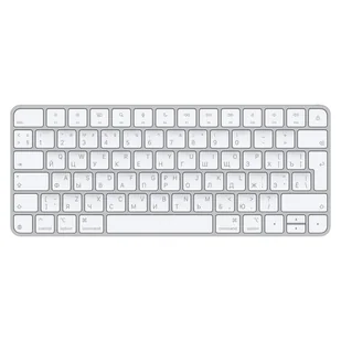 Apple Magic klawiatura Uniwersalne USB + Bluetooth QWERTY Rosyjski Biały MXCL3RS/A - Klawiatury - miniaturka - grafika 1