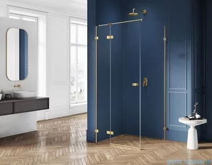 New Trendy Avexa Gold 110x200 EXK-1874 - Kabiny prysznicowe - miniaturka - grafika 3