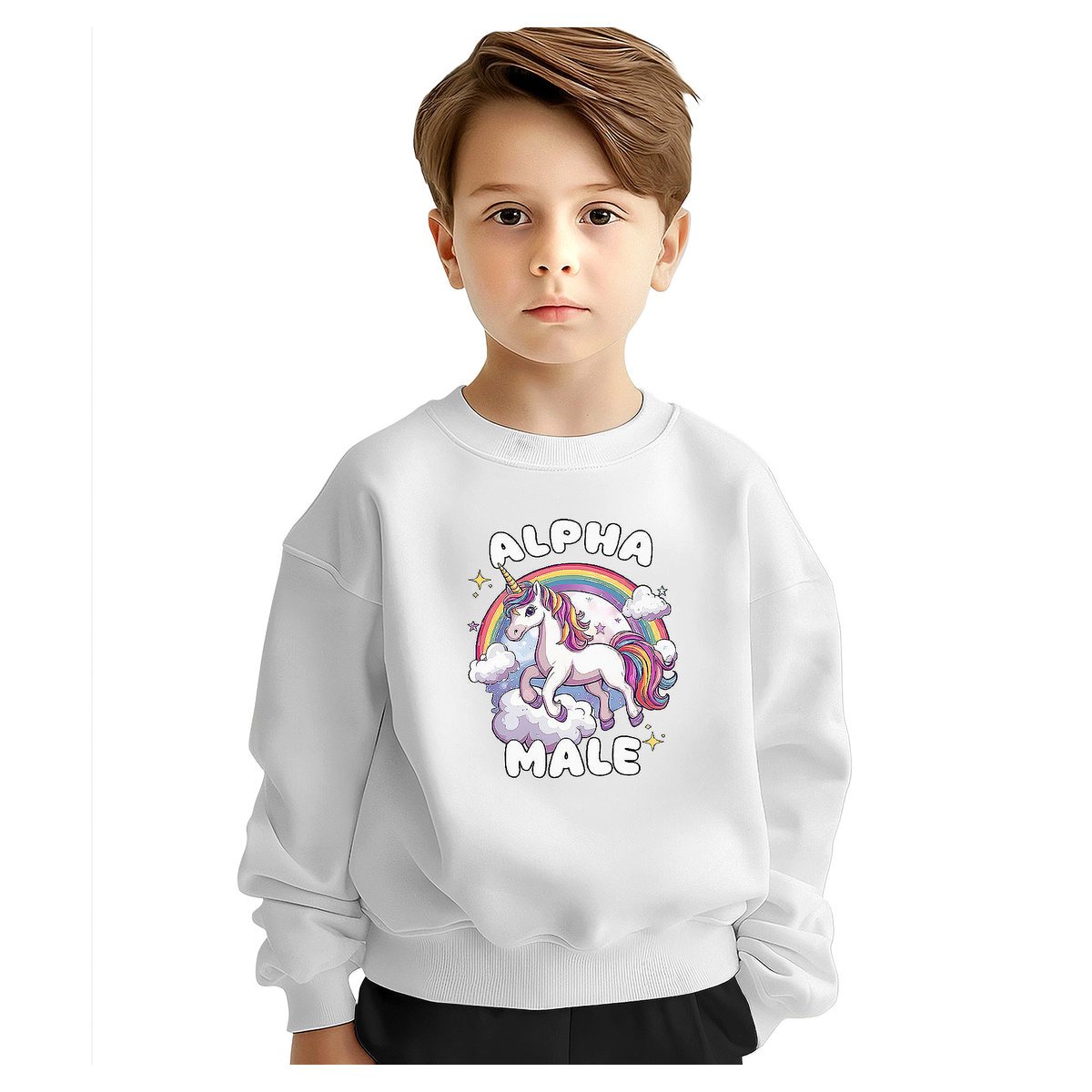 BLUZA DZIECIĘCA JEDNOROŻEC UNICORN 104 DLA CHŁOPCA DZIEWCZYNKI