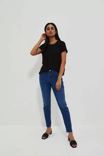 Jeansy push up-M - Spodnie damskie - miniaturka - grafika 1