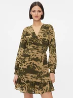 Sukienki - ONLY Sukienka codzienna 15273459 Brązowy Regular Fit - miniaturka - grafika 1