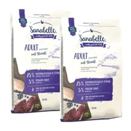 Mokra karma dla kotów - Sanabelle Adult Karma sucha Struś 2x10 kg - miniaturka - grafika 1