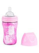 Butelki dla niemowląt - Twistshake Butelka dziecięca w kolorze różowym - 260 ml - miniaturka - grafika 1