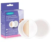 Akcesoria do karmienia - Żelowe kompresy chłodzące na brodawki w ciąży po porodzie Lansinoh 2 szt - miniaturka - grafika 1