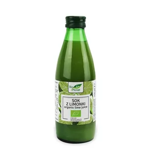 Bio PLANET - seria SOKI Sok z limonki nfc 250 ml - planet BP-5907738155949 - Soki i napoje niegazowane - miniaturka - grafika 1