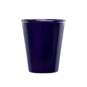 Donice - Doniczka ceramiczna z podstawką Irma granatowy 18 x 15 cm - miniaturka - grafika 1