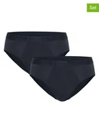 Majtki męskie - Fila Slipy (2 pary) w kolorze granatowym - miniaturka - grafika 1