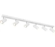 Lampy sufitowe - Globo 57911-6DW - Oświetlenie punktowe ROBBY 6xGU10/35W/230V białe - miniaturka - grafika 1