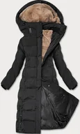 Kurtki damskie - Gruba zimowa kurtka damska J Style czarna (5M3233-392) - J STYLE - miniaturka - grafika 1