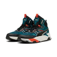 Sneakersy męskie - Męskie Sneakersy PUMA TRINITY MID HYBRID 39232705 – Turkusowy - miniaturka - grafika 1