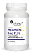 ALINESS ALINESS Melatonina 1mg PLUS (Wspomaga zasypianie i jakość snu) 100 Tabletek wegetariańskich