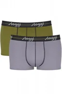 Majtki męskie - Sloggi Start Hipster 2-pak M029 bokserki męskie - miniaturka - grafika 1