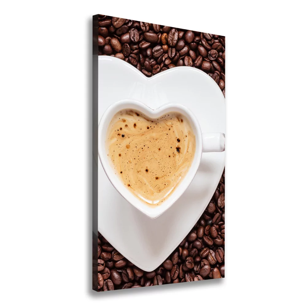 Foto obraz canvas pionowy Filiżanka kawy