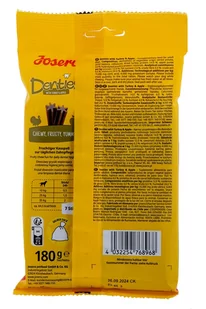 Josera Denties z Indykiem i jabłkiem 180g - Przysmaki dla psów - miniaturka - grafika 2