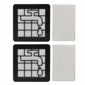 Filtry do odkurzaczy - Zestaw Filtrów Hepa do Philips XB2022 XB2023 XB2042 XB2062 XB2122 XB2123 - miniaturka - grafika 1