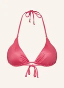 Stroje kąpielowe - Seafolly Góra Od Bikini Trójkątnego Soleil pink - SEAFOLLY - miniaturka - grafika 1