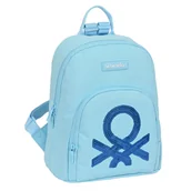 Plecaki szkolne i tornistry - Plecak Casual Benetton Sequins Jasnoniebieski 13 L - miniaturka - grafika 1
