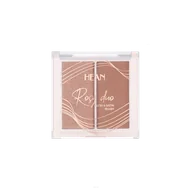 Róże do policzków - Hean Rosy Duo Glow Satin Blush RD5 Romantic - miniaturka - grafika 1