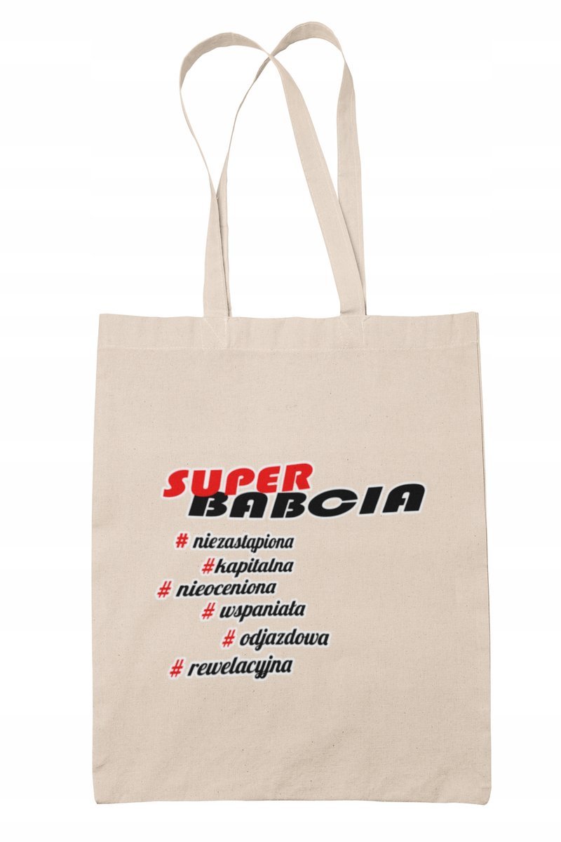 Torba Shopper- DLA BABCI- DZIEŃ BABCI- PREZENT