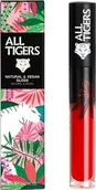 Błyszczyki do ust - All Tigers All Tigers, Natural & Vegan, Natural, Shining, Lip Gloss, 816, Unleash The Tiger, 8 ml For Women - miniaturka - grafika 1