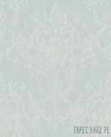 Tapety - Superfresco Easy Niebieska tapeta z adamaszkowym wzorem o połyskującym srebrnym zdobieniu 103031_opcje - miniaturka - grafika 1