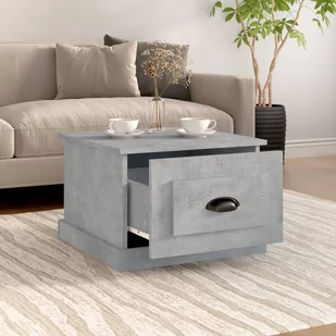 Stolik kawowy, szarość betonu, 50x50x35 cm Lumarko! - Ławy i stoliki kawowe - miniaturka - grafika 2