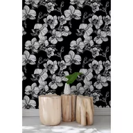 Tapety - Tapeta flizelina Kwiaty orchidei 416x254 cm + klej, Coloray - miniaturka - grafika 1