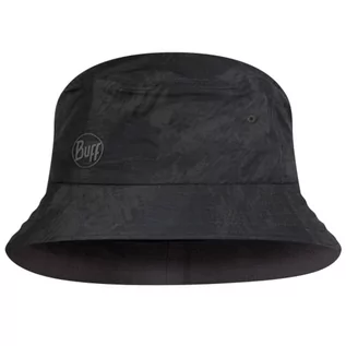 Czapki damskie - Buff Adventure Bucket Hat S/M 1225909992000 Unisex Czapka Czarna - grafika 1