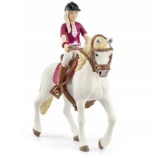 Schleich Horse Club - Sofia i Blossom, klacz andaluzyjska, zestaw figurek dla dzieci 5+ - Figurki dla dzieci - miniaturka - grafika 1