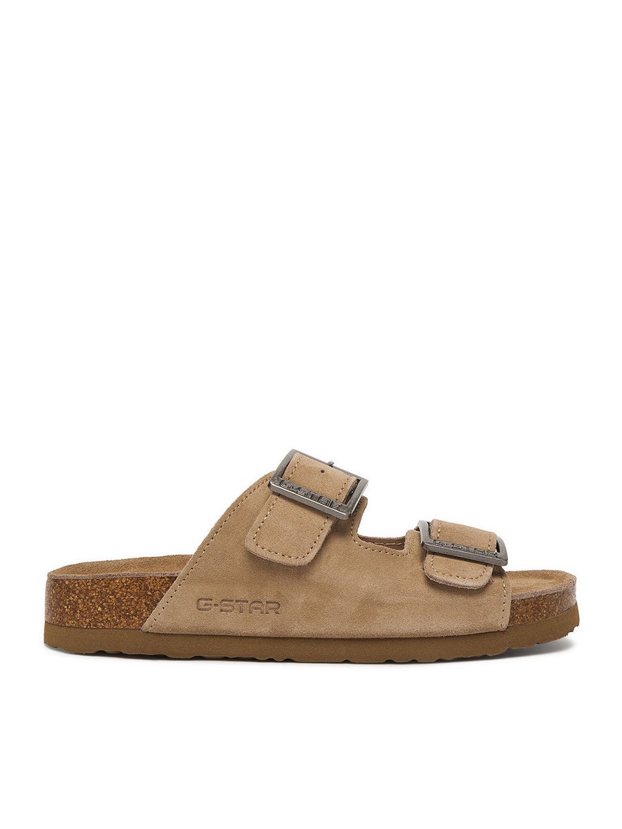 G Star Raw Klapki Damskie Beżowy G-STAR RAW-CWB-WS-1128-50-S Beżowy