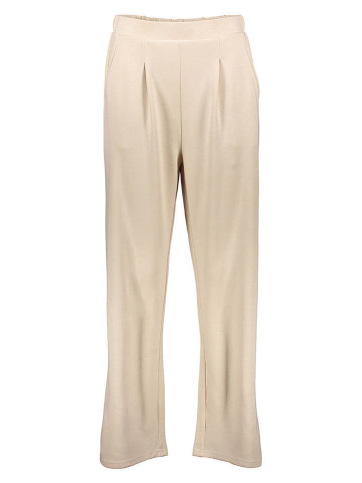 Vero Moda Spodnie w kolorze beżowym