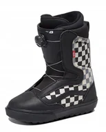 Buty snowboardowe - Buty snowboardowe Vans Aura Og black/checkerboard [Rozmiar buta 44] - miniaturka - grafika 1