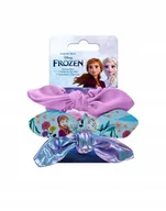 Zabawki kreatywne - KRAINA LODU FROZEN GUMKI DO WŁOSÓW Z KOKARDKĄ SCRUNCHIES ZESTAW 3 SZTUKI - miniaturka - grafika 1