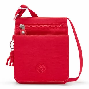 Kipling Basic New Eldorado Torba z paskiem na ramie 15 cm red rouge KI7291Z-33 - Torebki damskie - miniaturka - grafika 1