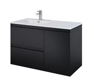 Elita 168155 SZAFKA podumywalkowa SPLIT 100 2S P CARGO STONE MATT PDW - Szafki łazienkowe - miniaturka - grafika 1