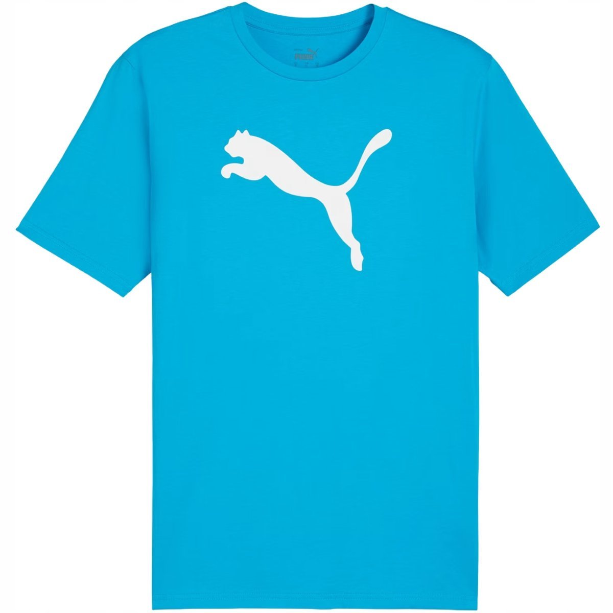 Koszulka Męska Puma Team Rise Logo Jersey Cotton Jasnoniebieska 658705 02 M