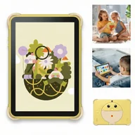 Tablety - Tablet Dla Dzieci Kodak Kt102 10.1" Android 15 4/64gb 6000mah 2x Aparat / Kt102 Zółty - miniaturka - grafika 1
