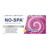 Układ pokarmowy - No-Spa 40 mg, 20 tabletek - miniaturka - grafika 1
