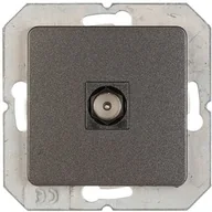 Gniazdka elektryczne - TV SOCKET ANTRAC.TVL01-02 SL - miniaturka - grafika 1