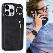 Etui i futerały do telefonów - ETUI NA TELEFON IPHONE 11 PRO BLACK AM1182 - miniaturka - grafika 1