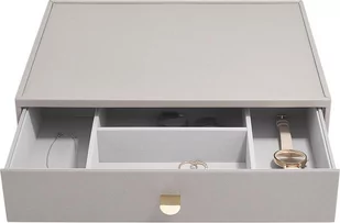 Szkatułka na biżuterię Stackers głęboka supersize taupe z szufladą - Akcesoria do zegarków - miniaturka - grafika 1