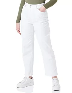 Love Moschino Damskie spodnie na co dzień, optical white, 30 - Spodnie damskie - miniaturka - grafika 1