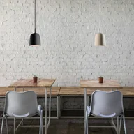 Lampy sufitowe - Casablanca Clavio S lampa wisząca 1-punktowa krem/aluminium - miniaturka - grafika 1