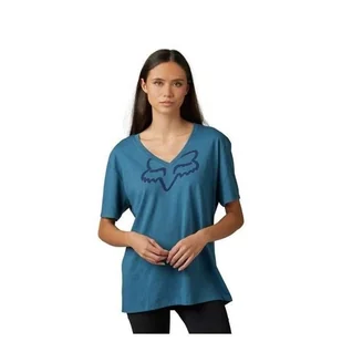 T-SHIRT FOX LADY BOUNDARY TOP DARK SLATE - Koszulki i topy damskie - miniaturka - grafika 1