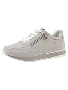 Sneakersy damskie - Tamaris Damskie sneakersy 1-1-23613-20, niskie, Lt Grey Uni, 35 EU - grafika 1