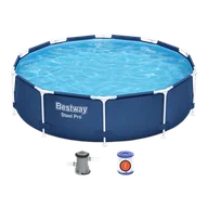 Baseny ogrodowe - Basen Stelażowy Bestway Steel Pro 305 X 76 Cm - miniaturka - grafika 1