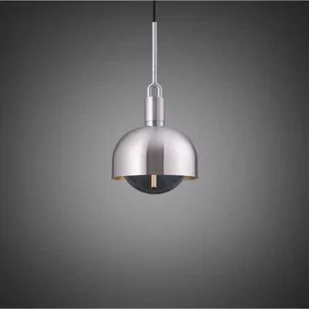 Lampa wisząca Forked Pendant Shade Globe Medium Smoked Stalowa - Lampy sufitowe - miniaturka - grafika 1
